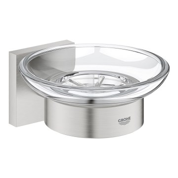 GROHE 41096DC0 - Tvålfat START CUBE 110 x 56 x 125 mm i rostfritt stål