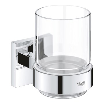 GROHE 41097000 - Glas med hållare, polerad krom
