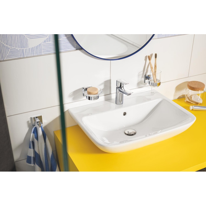 GROHE 41097000 - Glas med hållare, polerad krom