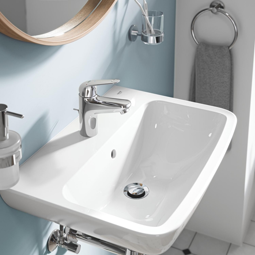 GROHE 41097000 - Glas med hållare, polerad krom