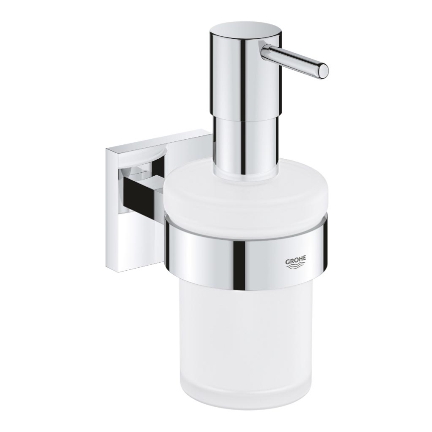 GROHE 41098000 - START CUBE Dispenser för flytande tvål 160 ml, blank krom