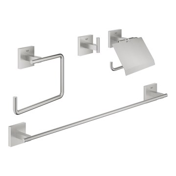 GROHE 41115DC0 - Tillbehörsset START CUBE 558 mm keramik/vit