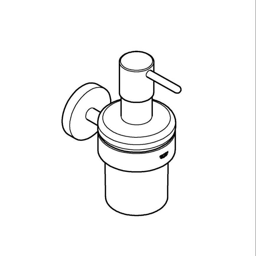 GROHE 411952430 - START tvåldispenser 160 ml svart