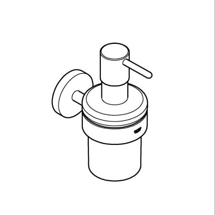 GROHE 41195DC0 - START flytande tvåldispenser 160 ml, rostfritt stål