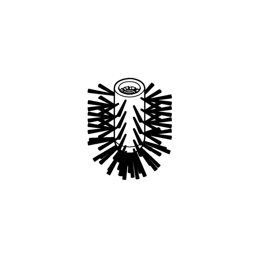 GROHE 41201L00 - Ersättningsborsthuvud START vitt