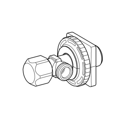 GROHE 42396000 - Vinkelventil i blank krom