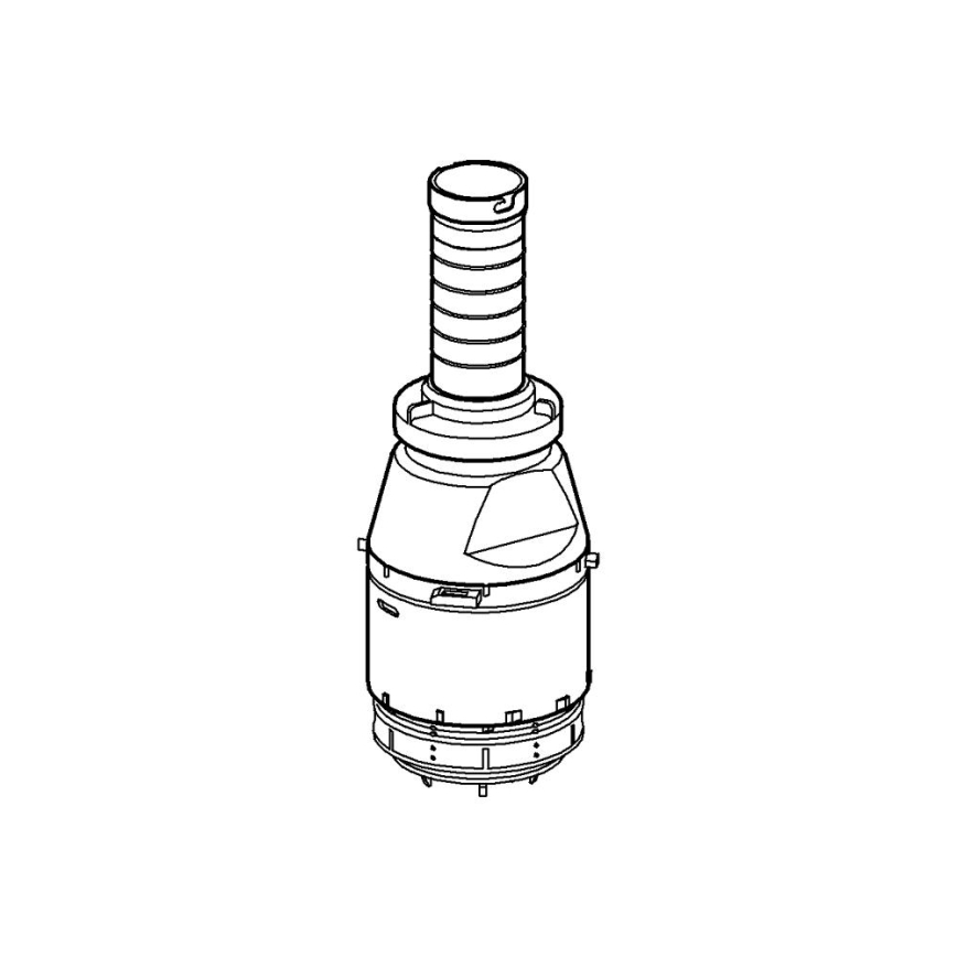GROHE 42690000 - Servo spolventil utan ventilsäte, utan förlängning, krom