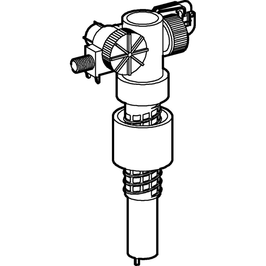 GROHE 43537000 - Påfyllningsventil i blank krom