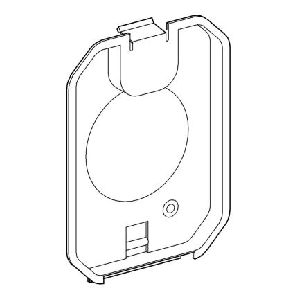 GROHE 43552000 - Skyddsplatta i blank krom