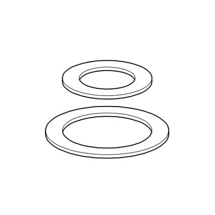 GROHE 43808000 - Tätning till avloppskolv, svart