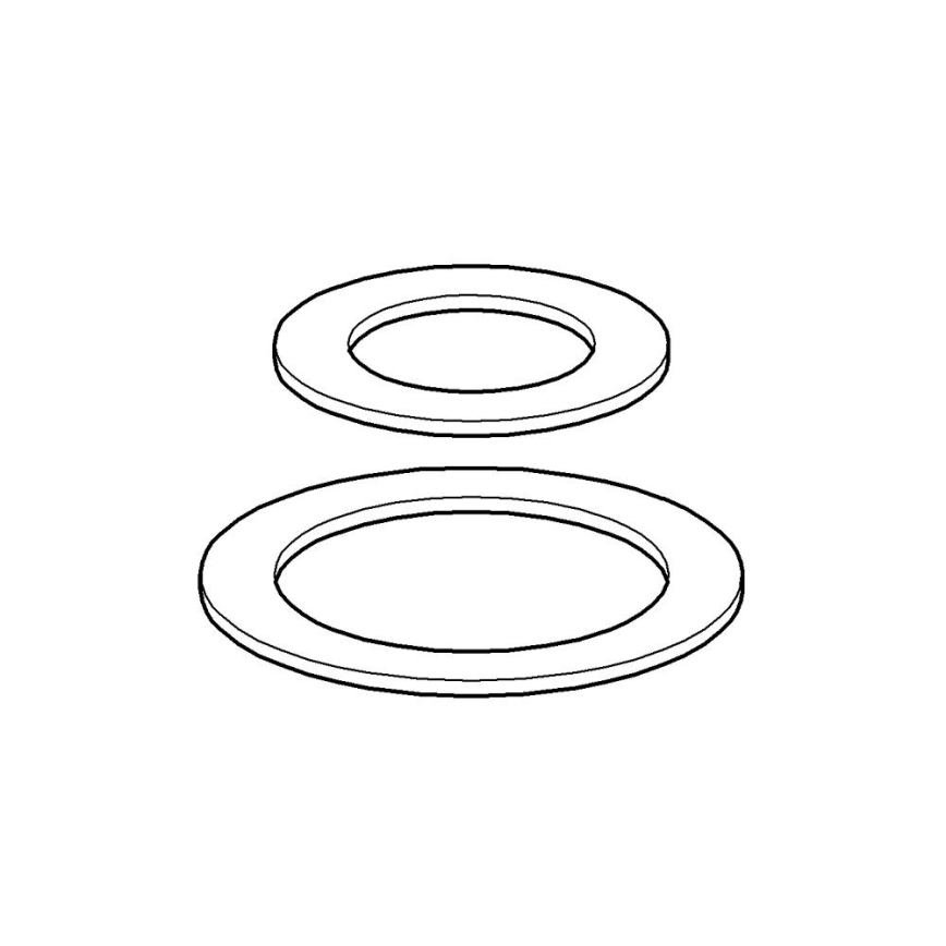 GROHE 43808000 - Tätning till avloppskolv, svart