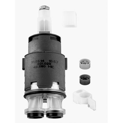 GROHE 46580000 - 28 mm keramisk insats, blank krom