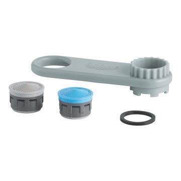 GROHE 46711000 - Perlátor 13,5 l/min och 34,8-37,8 l/min SpeedClean blank krom