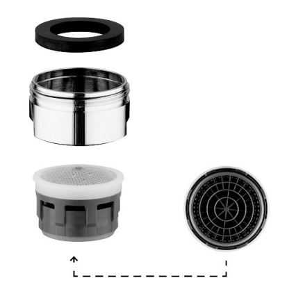 GROHE 48159000 - Perlator M 24 × 1 polerad krom