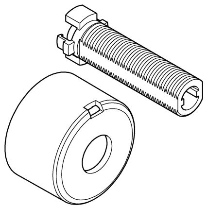 GROHE 49088000 - SMARTCONTROL-spindel i blank krom