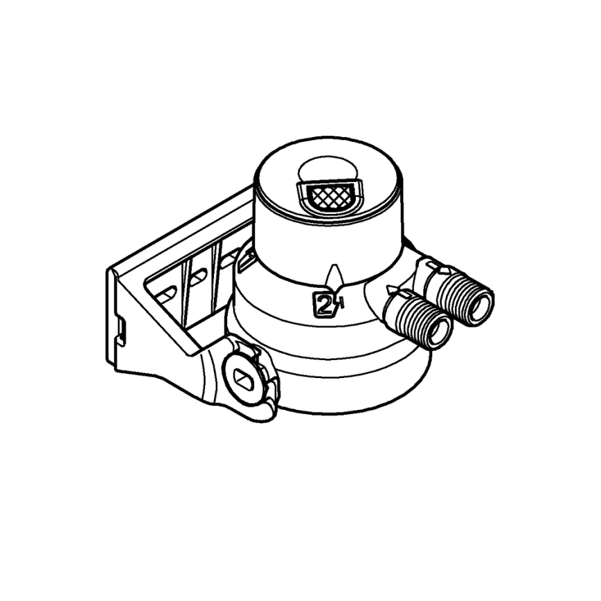 GROHE 64508001 - GROHE BLUE filterhuvud, blank krom