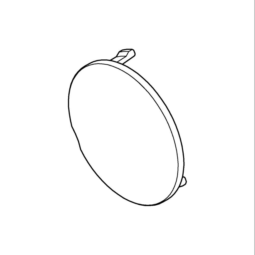 GROHE 6458500M - Lock till fasta handtag, blank krom