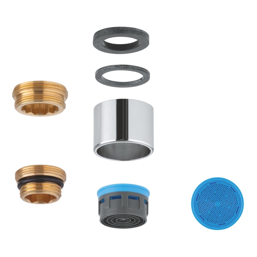 GROHE 6574000 - Perlator M22 × 1 blank krom