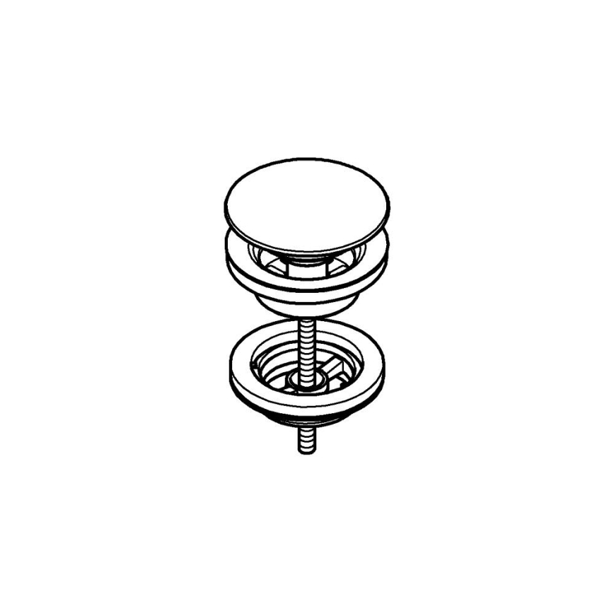 GROHE 65807DL0 - Avloppssats ESSENCE i brons