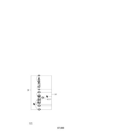 GROHE 7000000 - EUROMIX-kassett i mässing