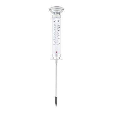 Grundig 89640 - LED sollampa med Termometer 1xLED/1,2V