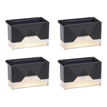 Grundig - KIT 4x LED solcell väggbelysning LED/1,2V IP44