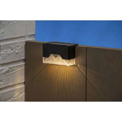 Grundig - KIT 4x LED solcell väggbelysning LED/1,2V IP44