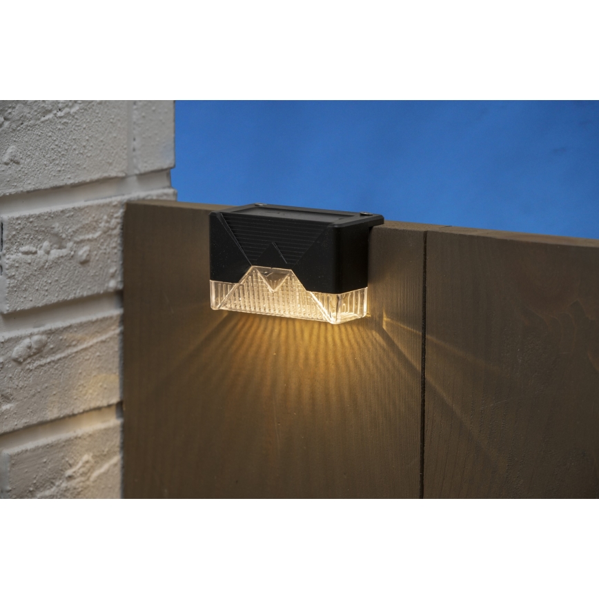 Grundig - KIT 4x LED solcell väggbelysning LED/1,2V IP44