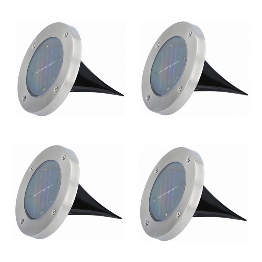 Grundig - KIT 4x LED Solcellsbelysning LED/1W/1,2V 600 mAh IP65