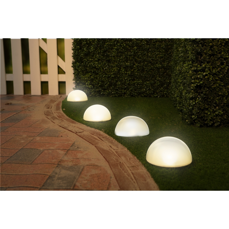 Grundig - KIT 5x LED RGBW Solcellslampa LED/3,2V IP44