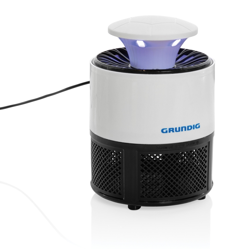 Grundig - LED Insektsfälla med ljus LED/5W/5V