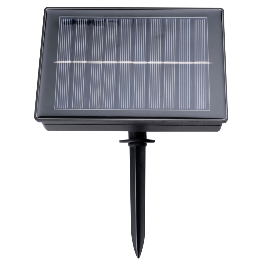 Grundig - LED Ljusreglerad solcell kedja 50xLED/8 funktioner 9,35m IP44 varm vit + fjärrkontroll