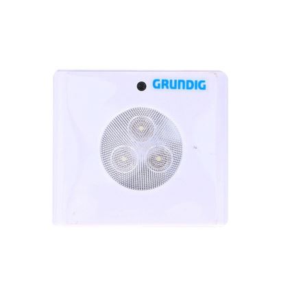 Grundig - LED Nattlampa med sensor 3xLED/3xAAA