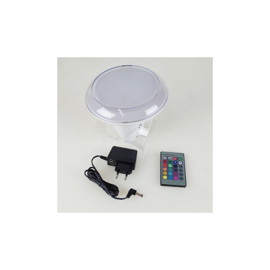 Grundig - LED RGB ljusreglerad bordslampa  LED/1W/230V + fjärrkontroll 