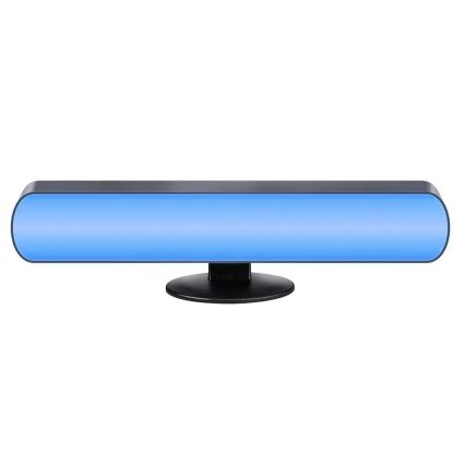 Grundig - LED RGBW Dimmbar bordslampa LED/0,7W/5V svart + fjärrkontroll