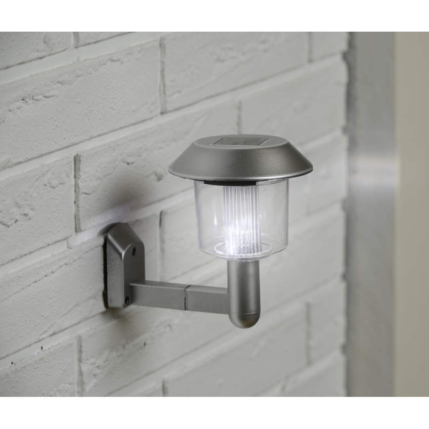 Grundig - LED solcell väggbelysning LED/1,2V