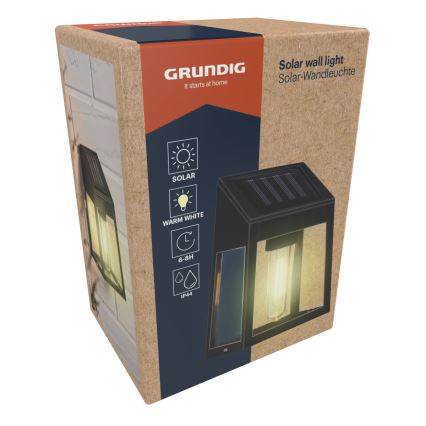 Grundig - LED solcell väggbelysning LED/1,2V IP44