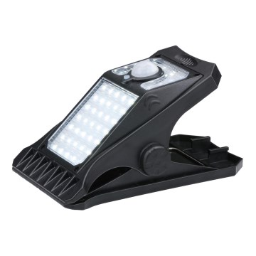Grundig - LED Solcellsbelysning med en sensor CLIP-ON LED/9W/3,7V IP44