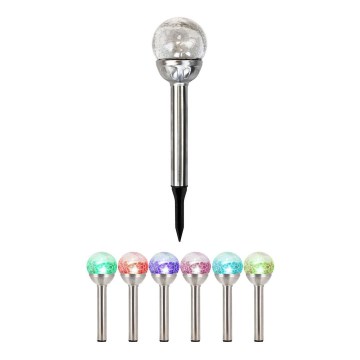 Grundig - LED Solcellslampa 1xLED/1,2V flerfärgad