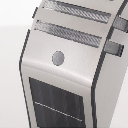 Grundig - LED Solcellsvägglampa med sensor 1xLED IP64