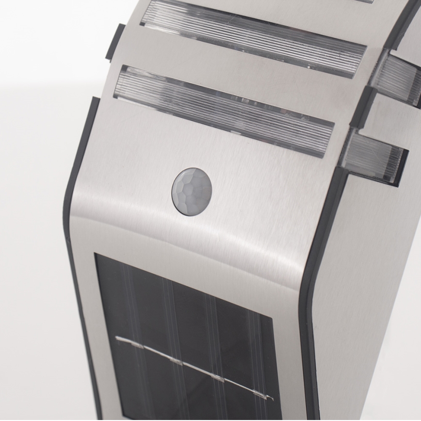 Grundig - LED Solcellsvägglampa med sensor 1xLED IP64
