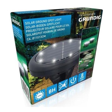 Grundig - LED sollampa 8xLED