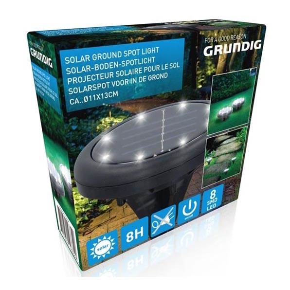 Grundig - LED sollampa 8xLED