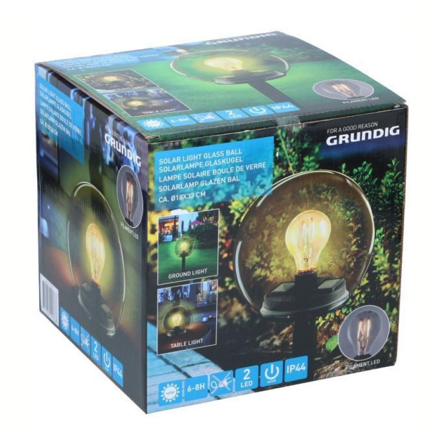 Grundig - LED sollampa LED/3,7V IP44