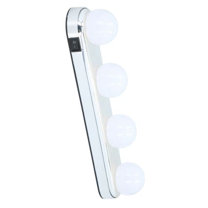 Grundig - LED spegelbelysning  4xLED/4xAA