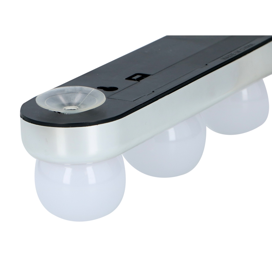 Grundig - LED spegelbelysning  4xLED/4xAA