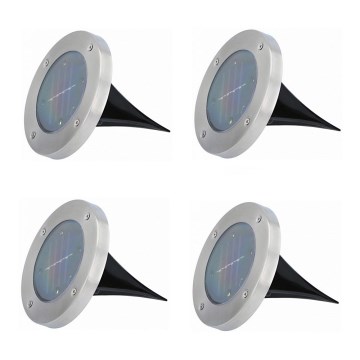 Grundig - SET 4x LED Solcellslampa LED/1W/1,2V 600 mAh IP65
