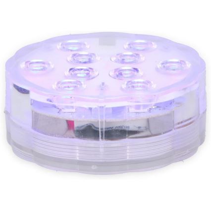 Grundig - Set med 3 dimbara RGBW LED-armaturer LED/3W/3xAAA IP65 + fjärrkontroll