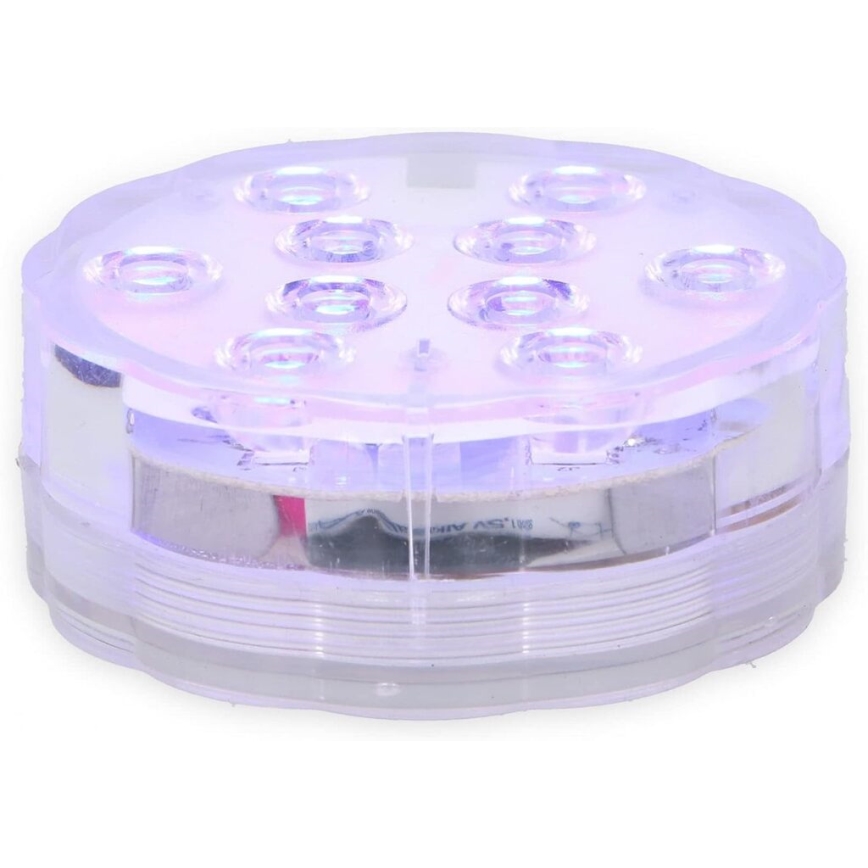 Grundig - Set med 3 dimbara RGBW LED-armaturer LED/3W/3xAAA IP65 + fjärrkontroll