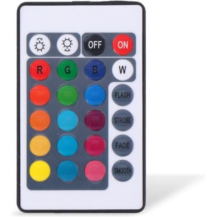 Grundig - Set med 3 dimbara RGBW LED-armaturer LED/3W/3xAAA IP65 + fjärrkontroll